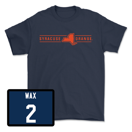 Navy Football New York Tee - Marlowe Wax